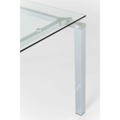 Bureau et table enfant Bureau en verre Lorenco 180x90cm Kare Design