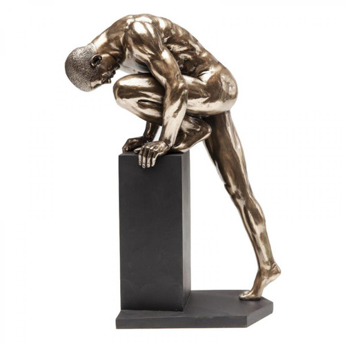 Karedesign - Déco Nude Man Stand bronze 35cm Kare Design Karedesign  - Statues