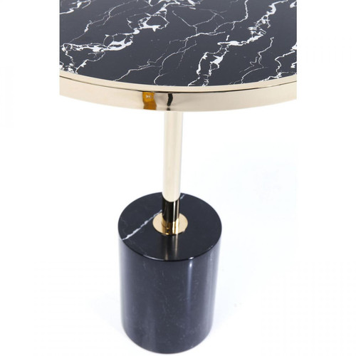 Karedesign Table d'appoint San Remo noire 46cm Kare Design