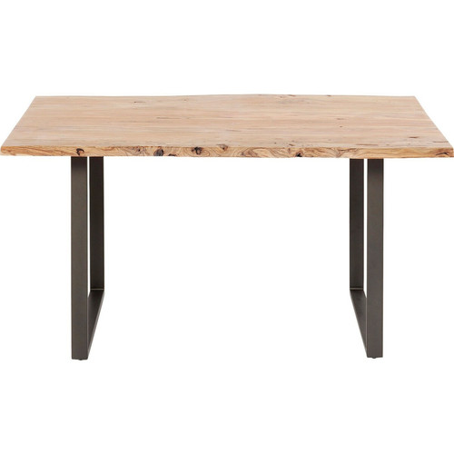 Karedesign - Table de bar Harmony acacia acier 160x80cm Kare Design - Bars Karedesign