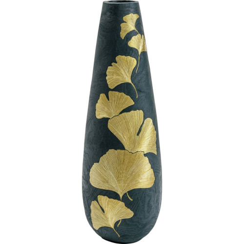 Karedesign - Vase Élégance Ginkgo XL 95cm Kare Design - Vases Blanc noir or