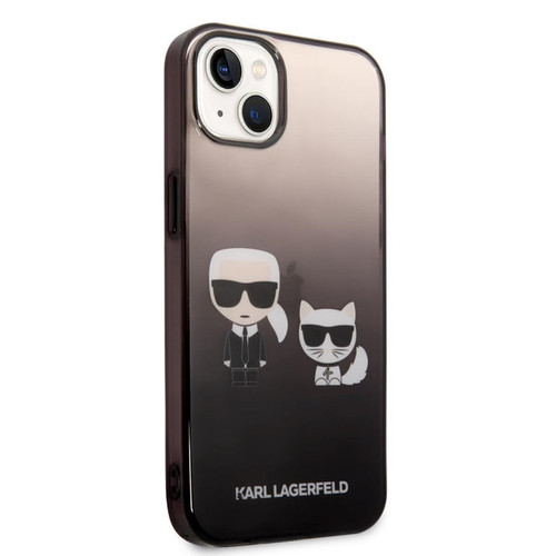 Coque, étui smartphone Karl Lagerfeld Coque arrière rigide pour iPhone 14 Plus - noir