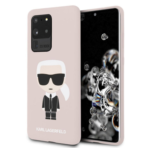 Karl Lagerfeld - Karl Lagerfeld Coque pour Samsung Galaxy S20 Ultra - Rose Karl Lagerfeld  - Karl Lagerfeld