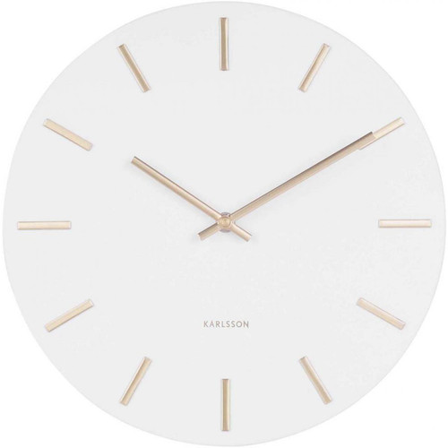 Karlsson - Horloge moderne métal Charm 30 cm - Karlsson