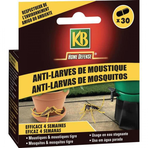 Kb - HOME DEFENSE Lavicide anti-moustiques - 2x15 capsules Kb  - Engrais & entretien Arbres & arbustes Kb