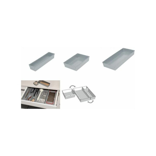 Keeeper - keeeper Compartiment pour tiroir, (L)80 x (P)380 x (H)50 mm () Keeeper  - Fond de hotte
