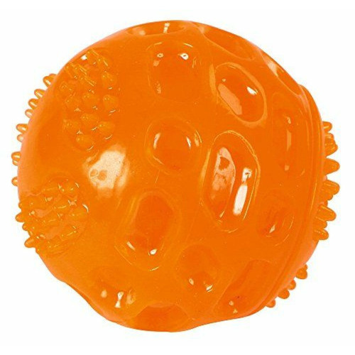 Jouet pour chien Kerbl Kerbl Ball ToyFastic Balle couineuse Orange 6 cm
