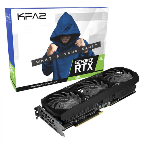 Kfa2 - GeForce RTX 3080 SG (1-Click OC) LHR - Black Friday RTX