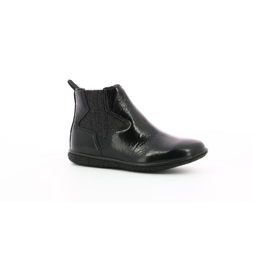 Kickers - Boots enfant VERMILLON Noir - Kickers chaussures