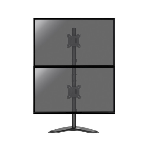 Kimex - Support de bureau pour 2 écrans moniteurs PC 17"- 32", Sens vertical Kimex  - Kimex