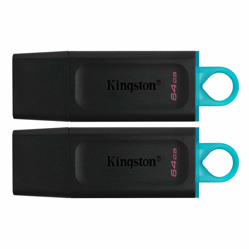 Kingston - Clé USB Kingston DataTraveler Exodia Vert 64 GB 2 pcs Kingston  - Marchand Stortle