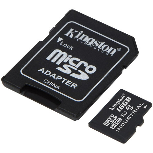 Kingston - 16 GB Industrial SP microSDHC Kingston  - Carte SD 16 go