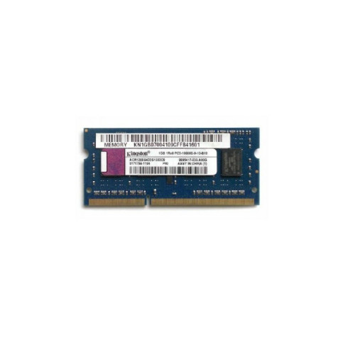 Kingston - 1Go RAM PC Portable SODIMM Kingston ACR128X64D3S1333 DDR3 PC3-10600S 1333MHz CL9 Kingston  - Memoire pc reconditionnée