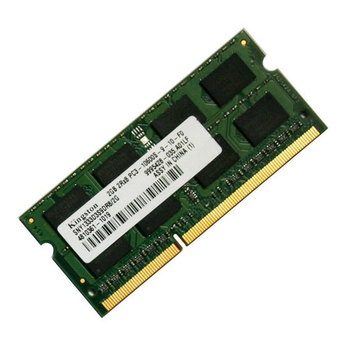Kingston - 2Go RAM PC Portable SODIMM Kingston SNY1333D3S9DR8 PC3-10600S 1066MHz DDR3 Kingston  - Memoire pc reconditionnée