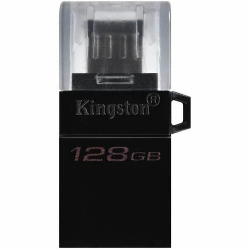 Kingston Kingston DataTraveler DTDUO3G2 microDuo3 G2 128Go Clé microUSB et USB Type-A ports pour Android OTG Noir