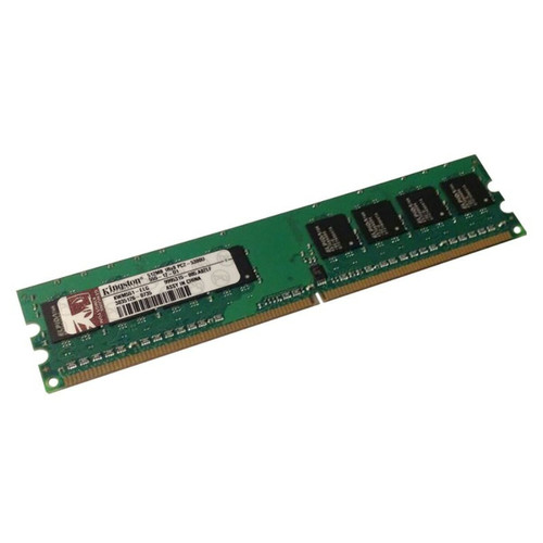 Kingston - 512Mo RAM KINGSTON KWM551-ELG 240-Pin DIMM DDR2 PC2-5300U 677Mhz 1Rx8 CL5 Kingston  - Occasions RAM PC