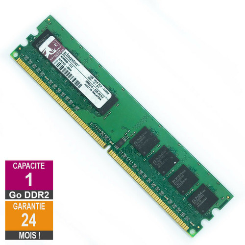 Kingston - Barrette Mémoire 1Go RAM DDR2 Kingston KCM633-ELC DIMM PC2-6400U 1Rx8 Kingston  - Memoire pc reconditionnée
