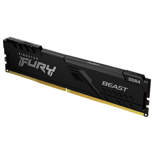 Kingston - 32Go 3200MHz DDR4 CL16 DIMM 32Go 3200MHz DDR4 CL16 DIMM FURY Beast Black - PC Fixe