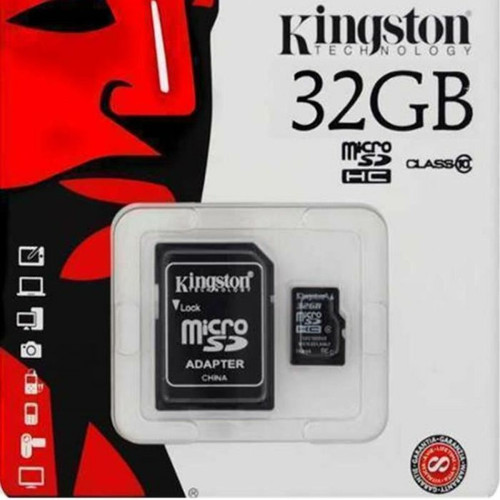 Carte SD Kingston Kingston 32Go Micro SD SDHC SDXC Class10 carte mémoire TF pour caméra mobile