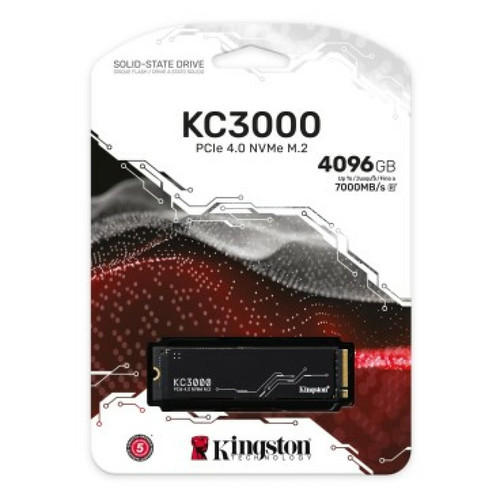Kingston Disque dur Kingston KC3000 4 TB SSD