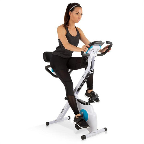 Klarfit - Klarfit Azura Plus Vélo d'appartement cardio training max. 100kg - acier blanc Klarfit - Fitness