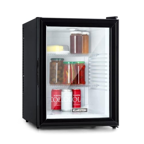 Klarstein - HEA-Brooklyn-Whtt Réfrigérateur Mini Bar 42L 220V 65W Étagères Réglable Froid Automatique Facile à Utiliser Noir Klarstein  - Etagere refrigerateur
