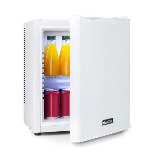 Klarstein - Réfrigérateur Mini bar  -Klarstein Happy Hour 19  -  19 L 5-15°C sans bruit 0 dB éclairage LED blanc - Mini Bar