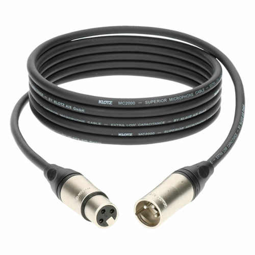 Klotz - Câble M2 Pro XLR mâle/femelle, 15m Klotz Klotz  - Câble et Connectique
