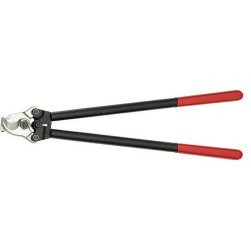 Knipex - Coupe-câbles, tête du couteau forgée, Ø de la capacité de coupe : 27 mm, Section du conducteur 150 mm², Long. 600 mm Knipex  - Outillage à main