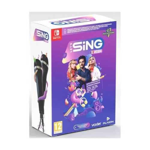 Koch Media - Let's Sing 2024 - Jeu Nintendo Switch - Avec 2 micros Koch Media - Bonnes affaires Jeux Switch