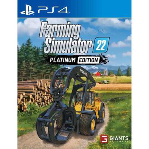 Koch Media - Farming Simulator 22 Platinum Edition Jeu PS4 - Farming simulator