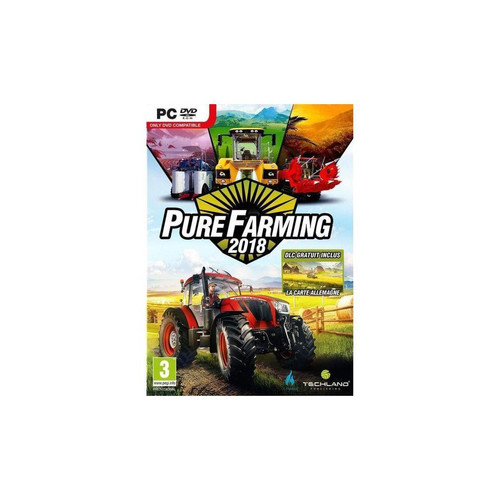 Koch Media - Pure Farming 2018 Day 1 Edition Jeu Pc Koch Media  - Jeux et Consoles