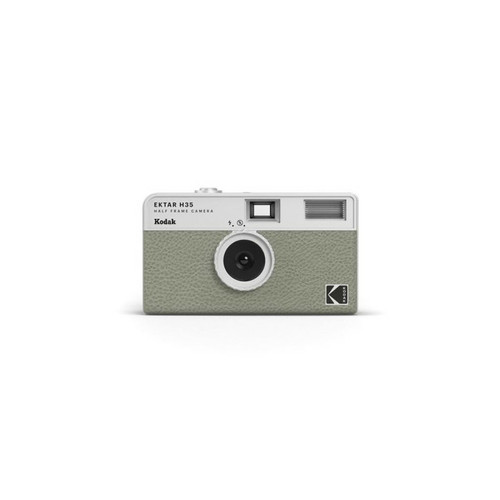 Kodak - Appareil photo argentique demi format Kodak EKTA H35 35mm Noir Sauge Réutilisable Kodak  - Appareil compact Kodak