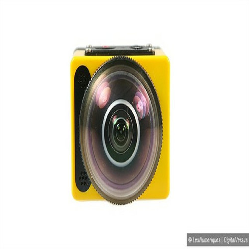 Caméra d'action KODAK Pixpro SP360 Action Cam Jaune - Pack Extrême - Caméra numérique 360° - Full HD 1080p - Accessoires inclus- RECONDITIONNE - Jaune