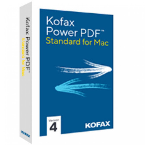 Kofax - Kofax Power PDF pour Mac - Licence Perpétuelle - 1 poste Kofax  - Logiciels