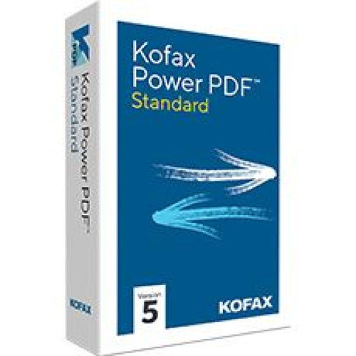 Kofax - Kofax Power PDF Standard 5 - Licence perpétuelle - 1 poste - A télécharger - Bureautique / Productivité