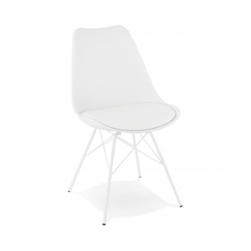 Kokoon Design - Chaise design FABRIK WHITE 45x55x83 cm Kokoon Design  - Salon, salle à manger Kokoon Design