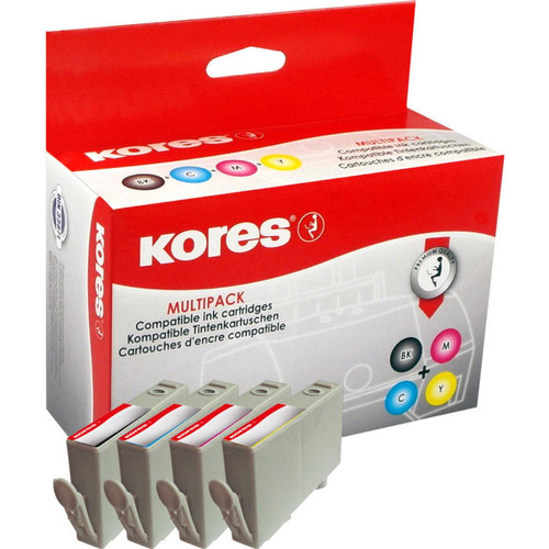 Kores - Kores Multipack encre G1712KIT remplace hp CN684EE/CB323EE/ () Kores - Cartouche, Toner et Papier
