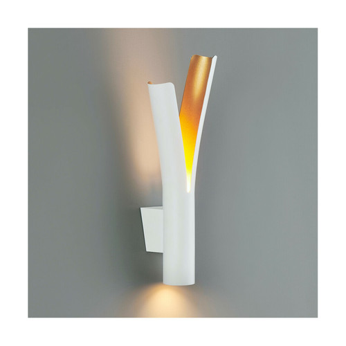 Kosilum - Applique LED blanche intérieur or double faisceau - Nelia Kosilum  - Kosilum