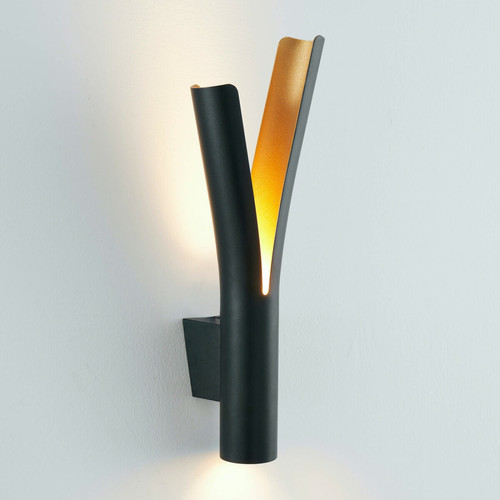 Kosilum - Applique LED design noire double éclairage - Nelia Kosilum  - Kosilum