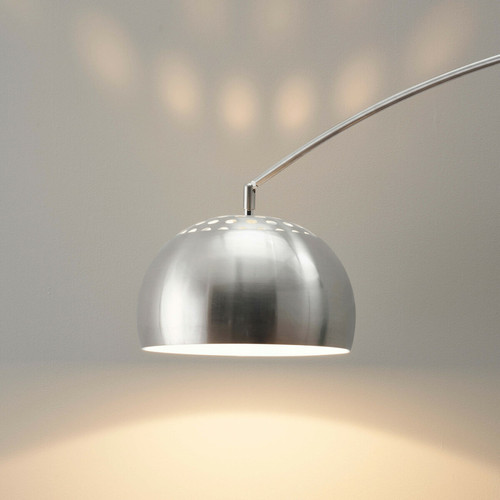 Kosilum Grande lampe de salon moderne courbée - Miguel