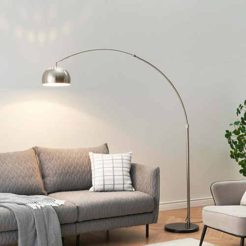 Kosilum - Grande lampe de salon moderne courbée - Miguel - Lampes à poser