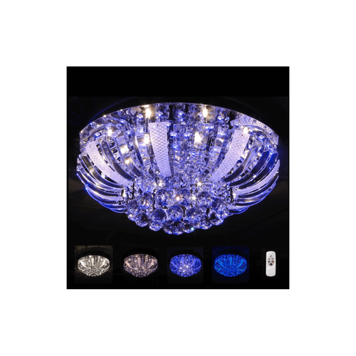 Kosilum - Plafonnier cristal  LED Las Vegas (60 cm) Kosilum  - Plafonniers