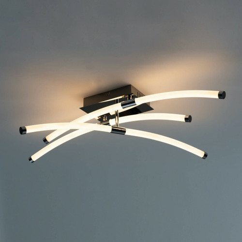 Kosilum - Plafonnier LED triple branche angle ajustable - Adrianna Kosilum - Plafonnier LED Plafonniers