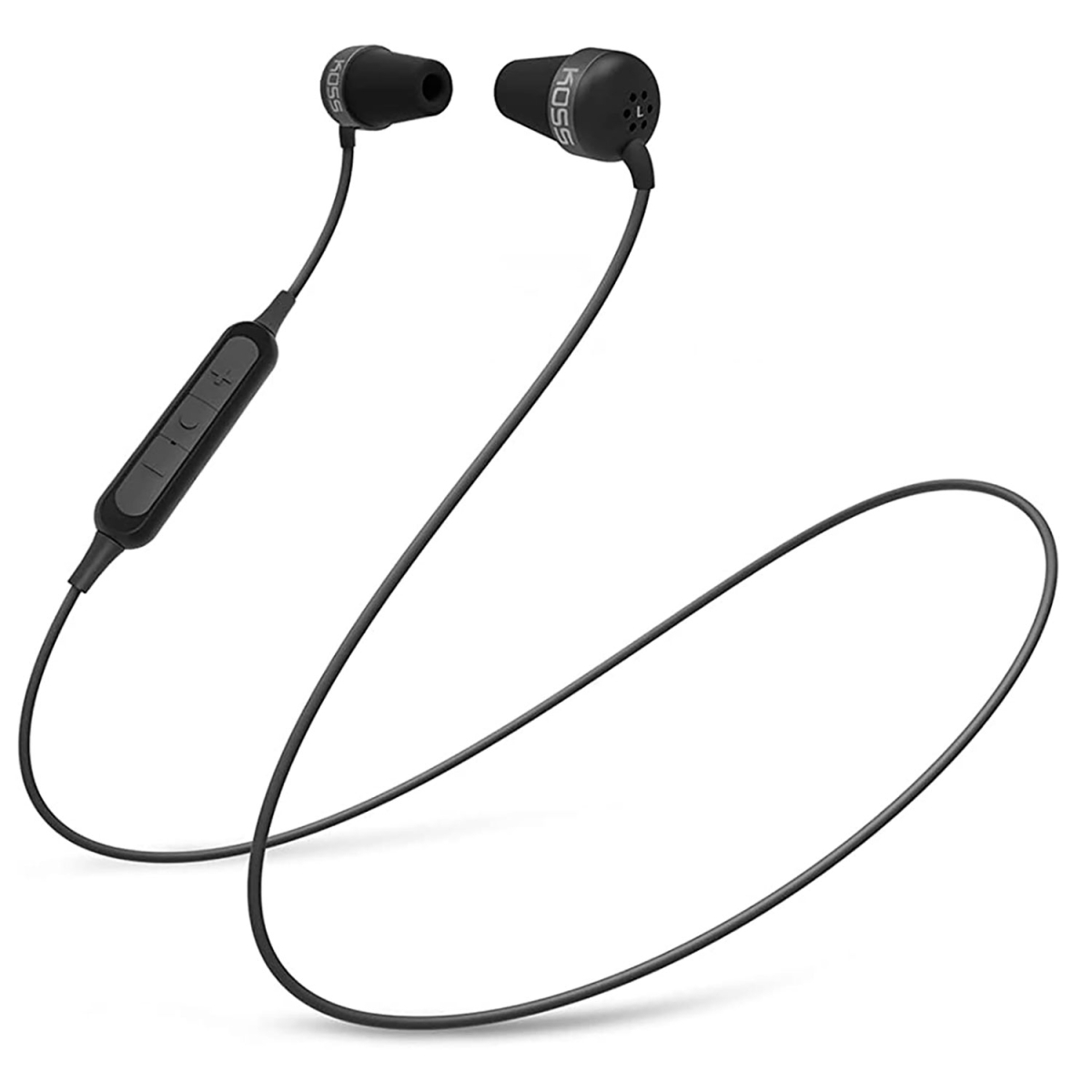 Casque Koss Casque sans Fil Bluetooth avec Microphone Mains Libres Earphones Sportif  In Ear, , Noir, KOSS, Plug Wireless