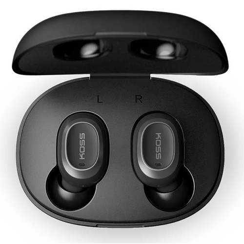 Casque Koss Écouteurs Bluetooth sans Fil avec Microphone Intégré, Intra Auriculaire Sportifs, , Noir, KOSS, 96816