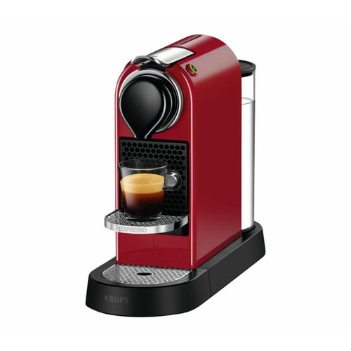Krups - Machine à café Nespresso KRUPS Citiz rouge YY4117FD Krups  - Cafetières à capsules Nespresso Expresso - Cafetière