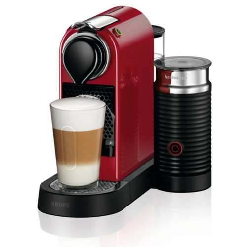 Krups - Cafetière nespresso automatique 19 bars rouge - yy4116fd - KRUPS - Expresso - Cafetière
