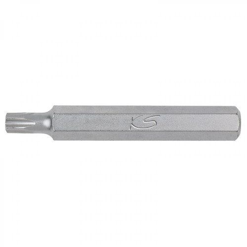 Ks Tools - Embout de vissage TORX percé T27, entrainement 10 mm, L,75 mm Ks Tools  - Scier & Meuler