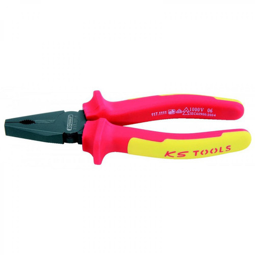 Ks Tools - KS Tools Pinces mixtes ERGOTORQUE VDE 185 mm 117.1112 Ks Tools  - Tournevis électriques